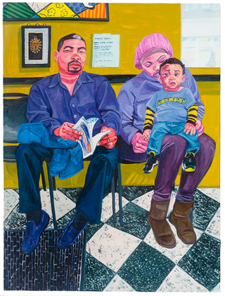 Illustration for article titled Painting Black Men to Be Seen and Respected as Powerful Figures in the Art World